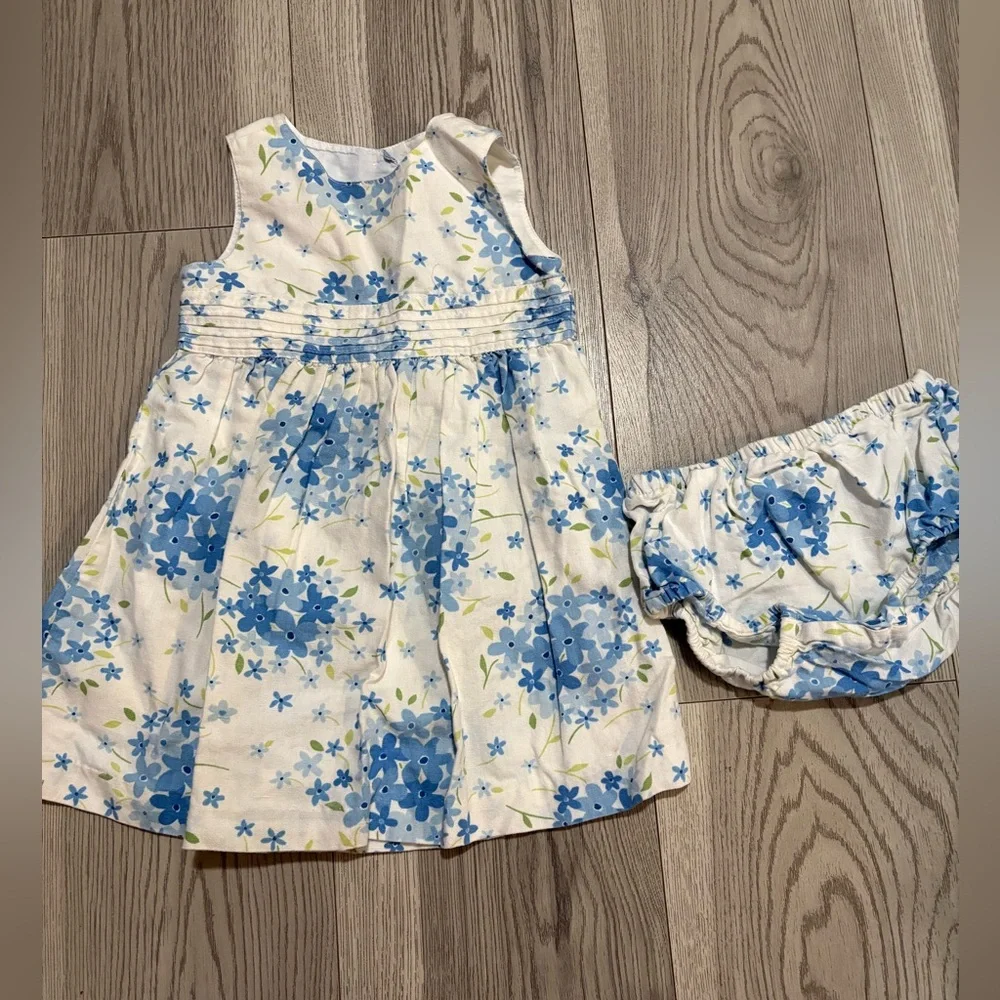 Gymboree Vintage 2001 Dress with Bloomers Size 12/18 Months
